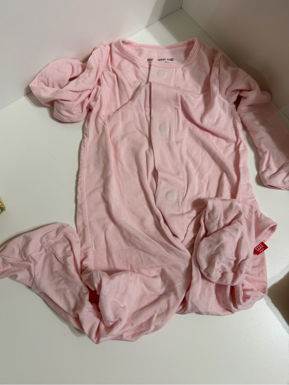 Magnetic Me Light Pink Infant Onesie
